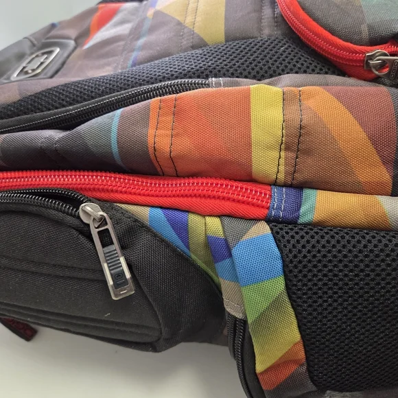 OGIO Urban Large 17” Laptop Backpack Black Spectrometric Multicolor Pattern - Picture 13 of 13